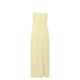 thumbnail image 4 of Vestido bohemio de verano con tirantes finos, cuello cuadrado y largo medio - Corsé ajustado con abertura fluida, poliéster y spandex, tallas S-XXXL, 4 of 5