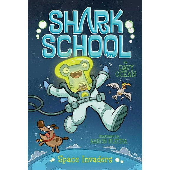 Shark School Space Invaders, Book 10, (Hardcover)