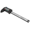 thumbnail image 4 of Calibrador digital con pantalla LCD de alta precisión, escala Vernier de fibra de carbono de plástico, 0-100 mm, 4 of 12