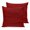 Red, variant on 16x16 Pillow Covers Set of 2, Dark Red Texture Square Throw Pillow Covers for Couch/Sofa/Living Room, Rustic Abstract Oil Painting Gradient Decorative Soft Pillowcases for Couch Throw Pillows