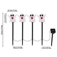 thumbnail image 2 of Solar Halloween Ghost Ground Stake Light, Waterproof Outdoor LED Decor Lamp For Yard Lawn Garden Pathway, 2 of 8