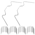 thumbnail image 2 of MOVTOTOP Stainless Steel Greenhouse Glass Clips for Holding 100Pcs Silver Color Lightweight Durable, 2 of 7