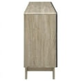 thumbnail image 4 of Allora 6 Drawer Double Dresser in Natural and Gray, 4 of 6