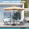 thumbnail image 6 of Crestlive Products Patio Umbrella Base 43lbs Concrete Umbrella Stand in Black, 6 of 10