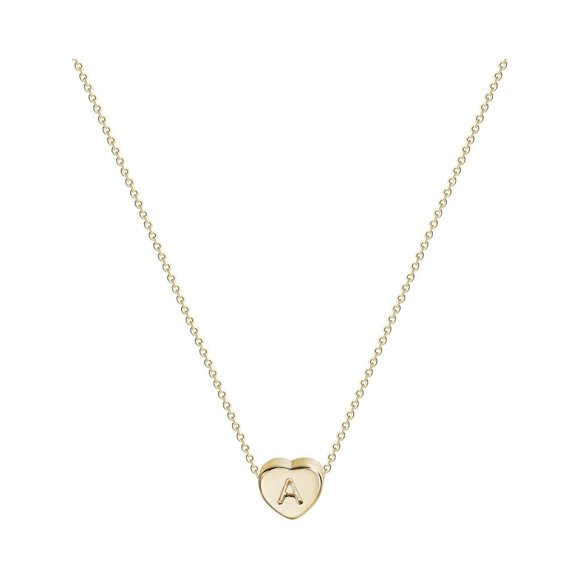 Collar para mujer, joyería para mujer, joyería de moda para mujer, regalo para mujer, 26 letras en inglés, cadena con nombre, colgante, collares, joyería para mujer, collar