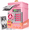 Pink, variant on RNKR Kids Electronic Piggy Bank, Password Protected ATM with Auto Cash Roll, Coin Slot, Sound Effects and Secure Safe Box Toy, Navy