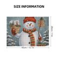 thumbnail image 2 of WYYP Snowman Gift Box Winter Wooden Puzzle for Adults 300 PCS, 2 of 6