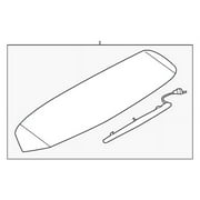 Genuine OE Audi Spoiler - 8U0-827-933-F-GRU