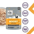 (6 pack) "I and love and you" Feed Meow Wet Cat Food, Boost with