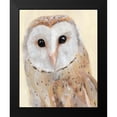 thumbnail image 2 of Warren, Annie 12x14 Black Modern Framed Museum Art Print Titled - Common Barn Owl I, 2 of 5