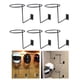 thumbnail image 1 of 6 piezas de soporte para casco de motocicleta, chaqueta / para proteger / sombrero, estante de almacenamiento, colgador de pared, accesorios para motocicleta Cola colgador de pared cascos de moto, 1 of 8