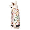 thumbnail image 1 of Balery Colorful Bow Knots Sudadera con Capucha para Perros Pequeños – Ropa para Mascotas, Disfraz para Perros y Gatos, Ideal para Fiestas y Cosplay-X-Small, 1 of 7