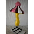 thumbnail image 6 of Nifao Happy Giant Mushroom Made of Resin for Indoors Outdoors – Outdoor Garden Decor Sculpture, 34"L x 34"W x 64"H, 6 of 11
