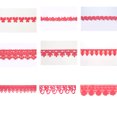 thumbnail image 1 of 5/8",3/4",1",1.25",1.75",2", 2.5", 3",3.25" Embroidered Coral Venice Lace Trim, 1 of 4