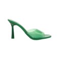 thumbnail image 2 of WILD PAIR Womens Green Transparent Padded Slip Resistant Luuna Round Toe Stiletto Slip On Heeled Sandal 6.5 M, 2 of 2
