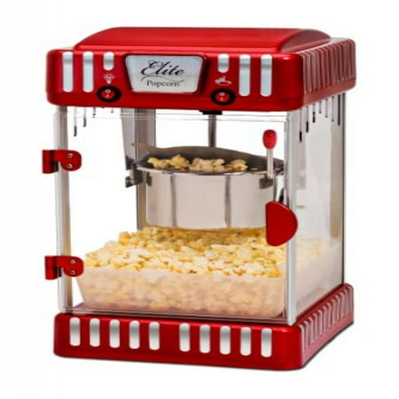 Elite Deluxe Epm 250 Maxi Matic 2 5 Ounce Clic Tabletop Kettle Elite Deluxe Epm 250 Maxi Matic 2 5 Ounce Clic Tabletop Kettle Popcorn Popper Machine