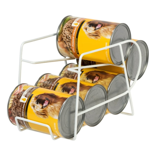 IRIS USA, 3 Ounce Wire Canned Cat Food Dispenser, White