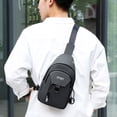 thumbnail image 1 of Yykcavykas Clearance & Promo Strap Bag Crossbody Backpack Men Ladies Strap Backpack Hiking Backpack Multipurpose Messenger Chest Bag|Gray-917, 1 of 8