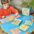 thumbnail image 5 of eeBoo: Bingo: Busy Woods - Animal & Nature Themed, Classic Family Matching Game, 6 Game Boards, Illustrated Tiles, Preschool, Kids Age 3+, 1-6 Players, 5 of 7