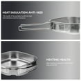 thumbnail image 2 of FESTFENDS Stainless Steel Picnic Set Outdoor Cookware Pot Frying Pan Plates Cups Foldable Handle, 2 of 7