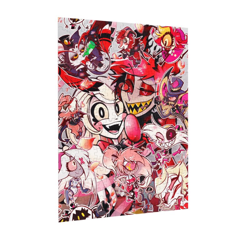 helluva boss crew 1000ピースパズル 1000 Pieces Hazbin Hotel Helluva Boss Puzzle for Adults and