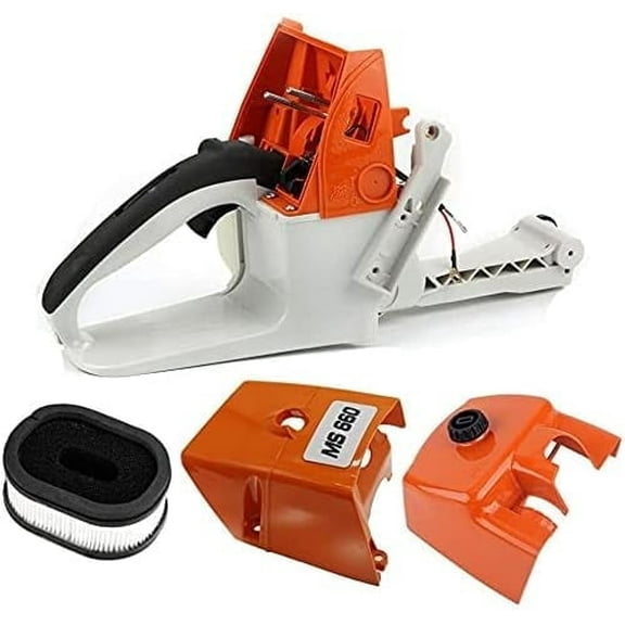 Rear Handle Fuel Tank Housing Air Filter Shroud Fit for STIHL MS660 MS640 066