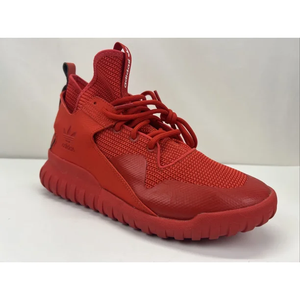 Ad-id-as Originals Tubular X Red AQ5452 2015 Shoes Sneakers Mens US Size 8.5