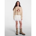 thumbnail image 2 of Weekend Academy Girls Graphic Sweater, Sizes 4-18, 2 of 4