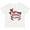 AA-White, variant on Inktastic Love My Bulldogs Football Boys or Girls Toddler T-Shirt