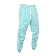thumbnail image 2 of Domuza Mens Sweatpants Baggy Essentials Plain Drawstring Elastic Waist Joggers Athletic Pants with Pockets Travel Outdoor, 2 of 7