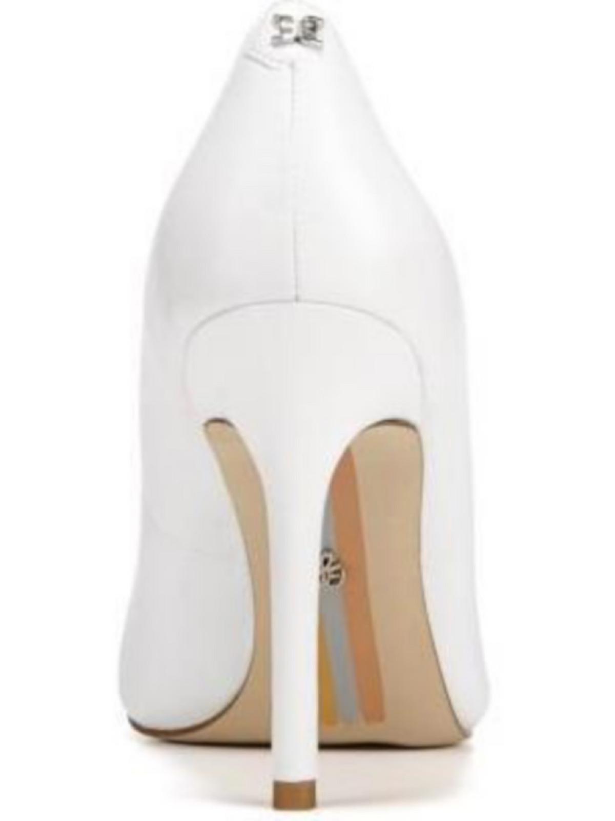 Sam Edelman Womens Hazel Leather Heels Pumps White 6 Medium (B,M) - image 3 of 3