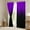 Black Purple, variant on Black and Purple Curtains Abstract Ombre Bedroom Curtains, Modern Gradient Window Treatments Room Decor