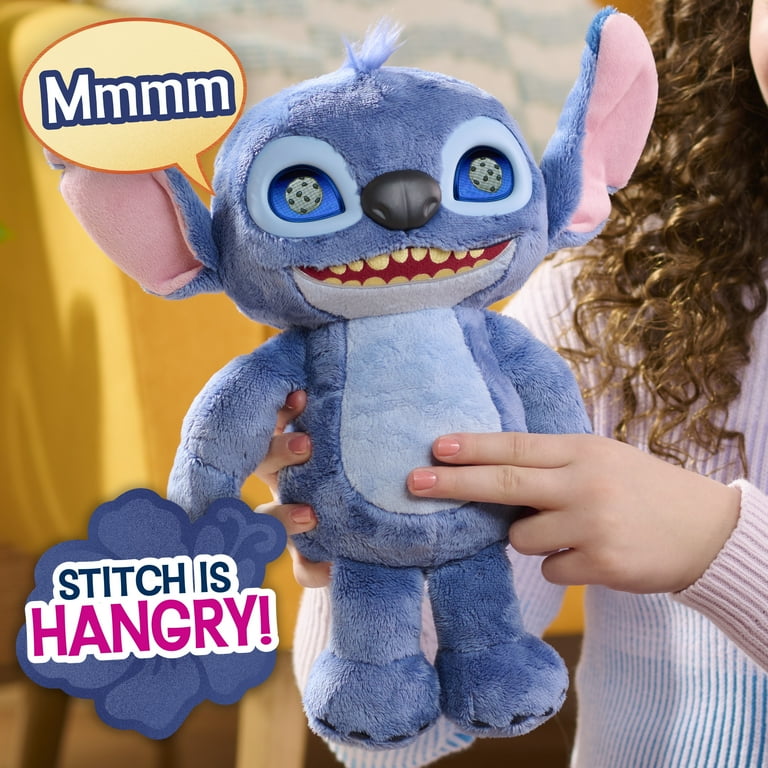 Disney Stitch Many Moods Interactive Plush Toy, 50+ Sounds