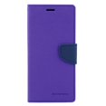 thumbnail image 1 of TopSave Goospery FANCY Card Holder Fabric Folio Wallet Flip Case For iPhone XR(6.1"),Purple, 1 of 3