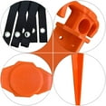 thumbnail image 6 of unbranded  Plant Support Anchor Kit Garden Tree Stump Band Durable Clips Orange, 6 of 6