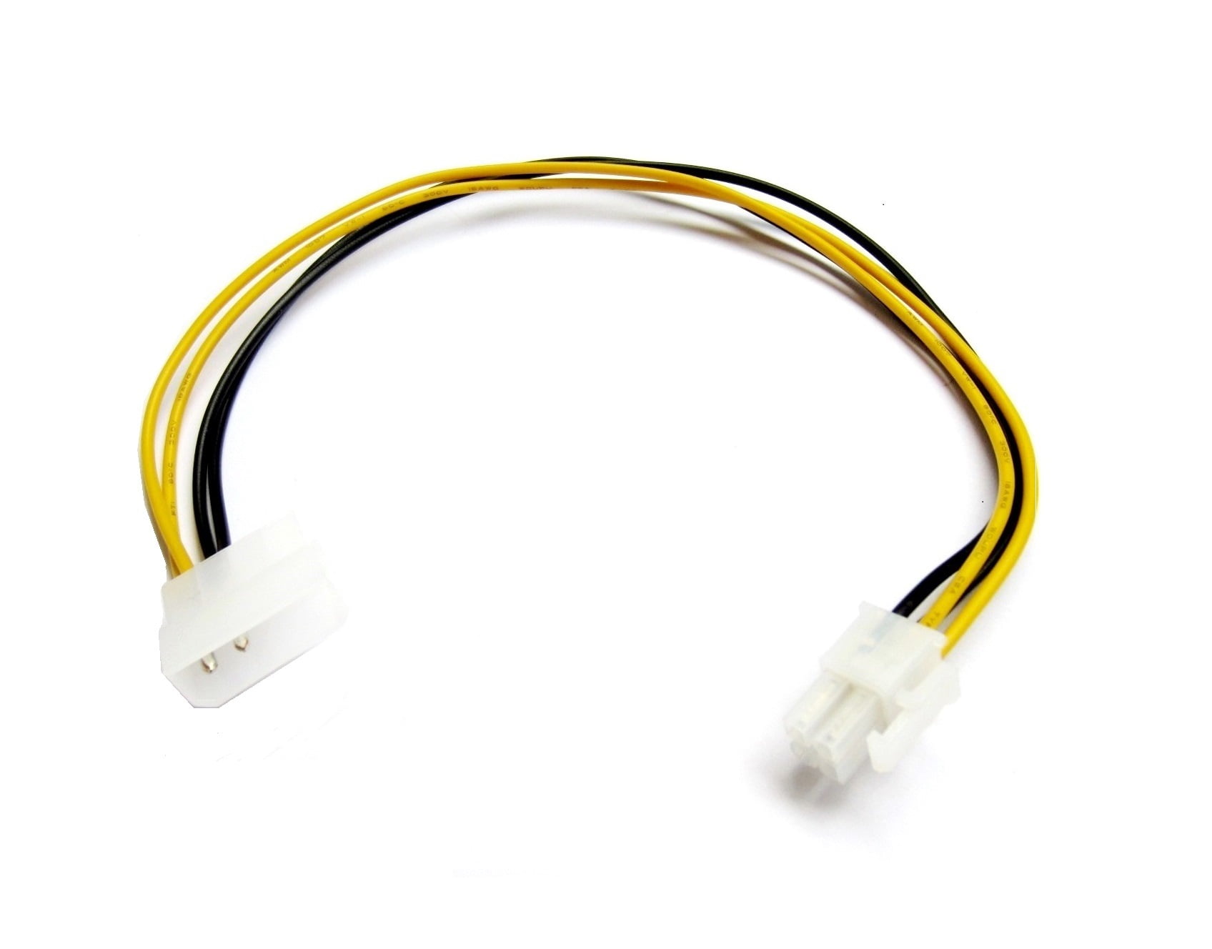 ATX P4 4pin 12V Power Connector to Molex Cable Adapter