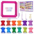 thumbnail image 3 of JUGAAD LIFE Weaving Loom Kit Toys for Kids and Adults, 216 PCS DIY Potholder Loops Arts and Crafts for Girls 6 7 8 9 10, Pot Holder Loom Knitting Kits, Birthday Gifts for Boys, 3 of 9