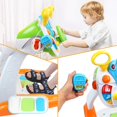 thumbnail image 2 of Juego de simulación Ride On Toy Car AMOSTING para niños pequeños con música, 2 of 8
