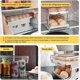 thumbnail image 4 of Porta huevos rodante para refrigerador, dispensador automático de huevos de 24 unidades para refrigerador, contenedor organizador de huevos para refrigerador, 4 of 4