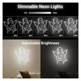 thumbnail image 3 of Letrero De Neón De Ángel Con Luz LED Regulable, Alimentado Por USB Para Dormitorio, Hogar, Bar, Fiesta, Sala De Juegos O Club Decoración 37cmx32.5cm, 3 of 4