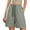 Green, variant on Women’s Quick-Dry Casual Shorts, Elastic Waist Drawstring With Pockets, Lightweight Summer Shorts For Beach, Hiking & Sports Black S