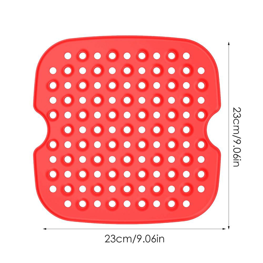 Details about   Reusable Air Fryer Liners Non-Stick Silicone Basket Mats Pad For NuWave Chefman 