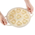 thumbnail image 3 of FURNIX Rigid Silicone Baking Mold,9-Cavity Heart Donut Tray,Ergonomic Handles,Even Heat Distribution,Easy To Clean Store,Family Baking Essential,Temperature Resistant,Kid-Friendly Treats, 3 of 8