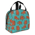 thumbnail image 2 of Fotbe Fun Octopus Pattern Insulated Lunch Bag – Thick Aluminum Foil Lunch Box, Waterproof Thermal Tote with Front Access Pocket, Keeps Food Fresh for 4 Hours, 2 of 8
