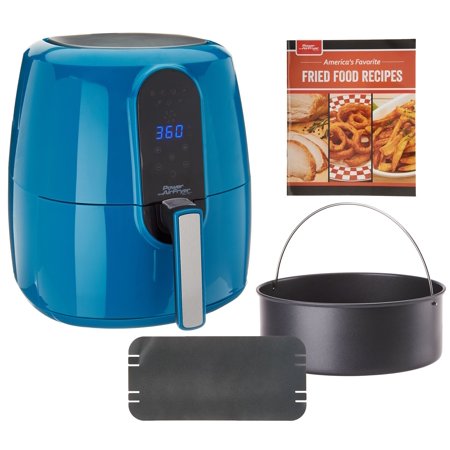 - Power Air Fryer Elite 5.5-qt 6-in-1 Digital Air Fryer w/ Cake Pan Model K48252