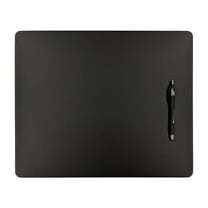 Dacasso Glass Tabletop Leather Conference Pad