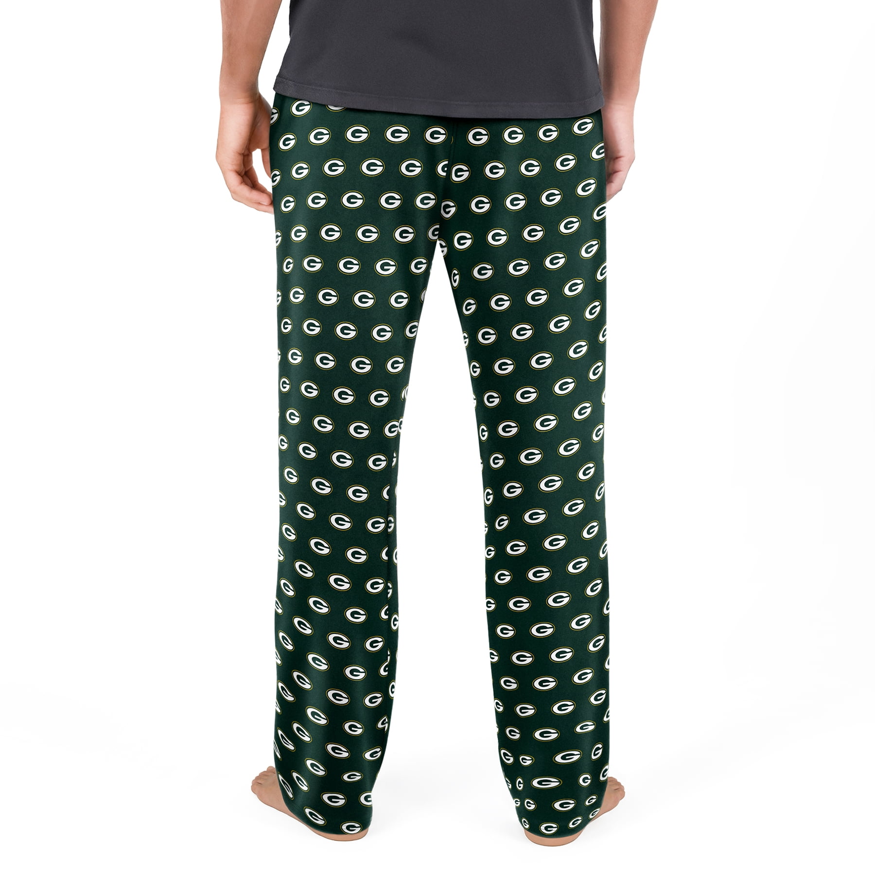 NFL Mens Green Bay Packers All Over Print Pajama Pants