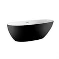 thumbnail image 2 of Layla Black Freestanding Bathtub 67", 2 of 2