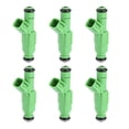 thumbnail image 1 of Fuel Injector Fitfor Dodge,6pcs Car Petrol Fuel Car Fuel Injector Petrol Fuel Injector Elevated Design, 1 of 8