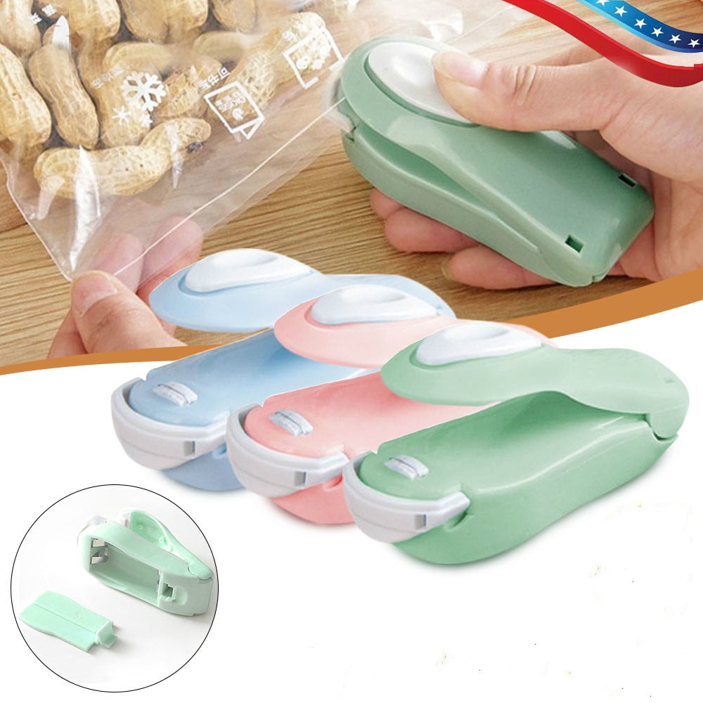 Mini  Bag Clips  Food Heat Sealing Machine Plastic Portable Packing Bag Sealer P